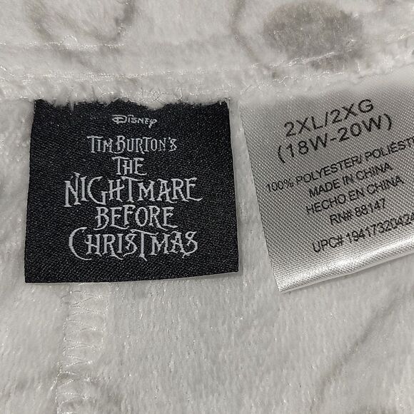 Nightmare before Christmas Fleece Super Soft Sleep Shorts Jack Skellington 2XL - Picture 4 of 4